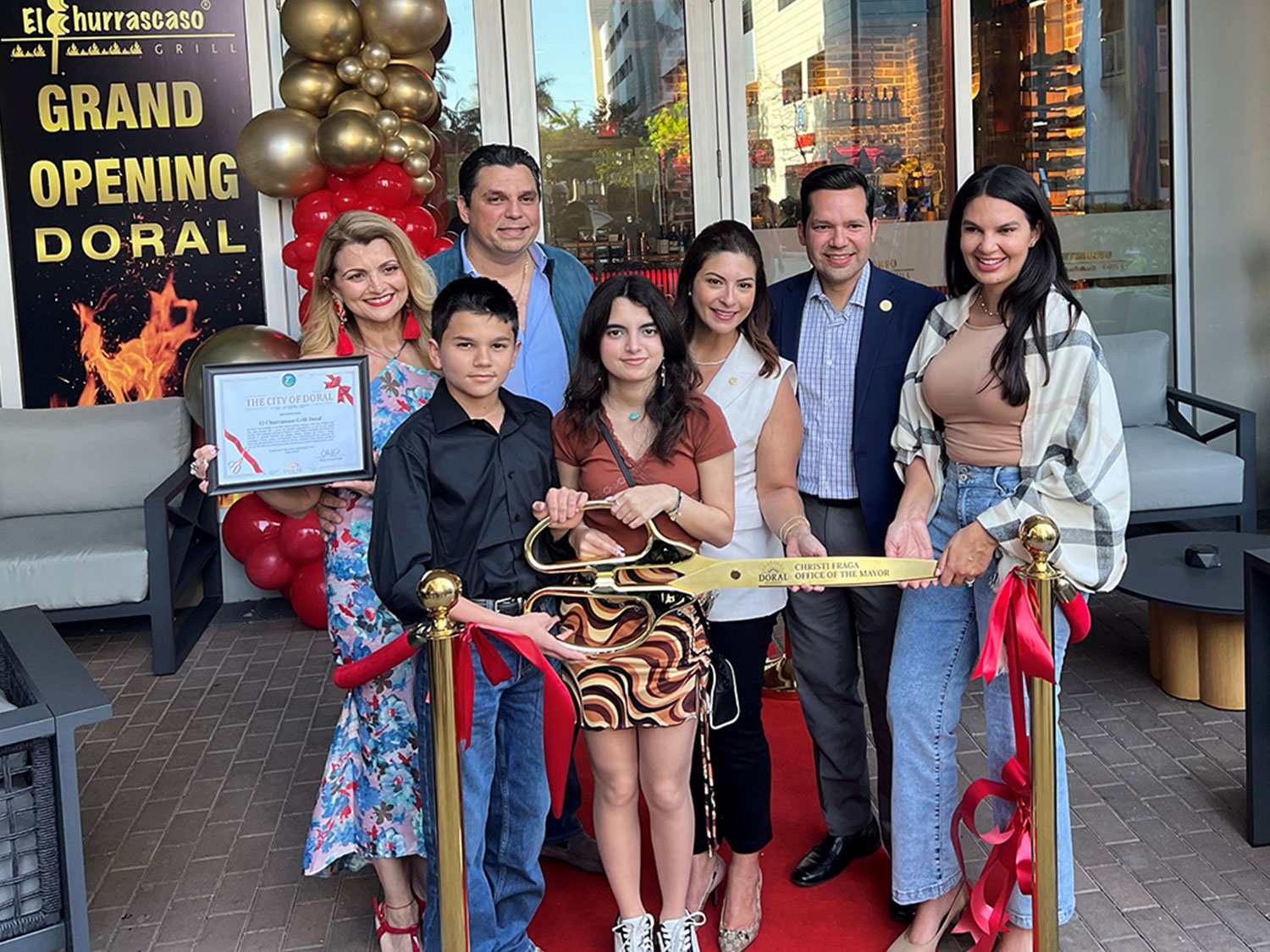 Grand Opening, Ribbon Cutting