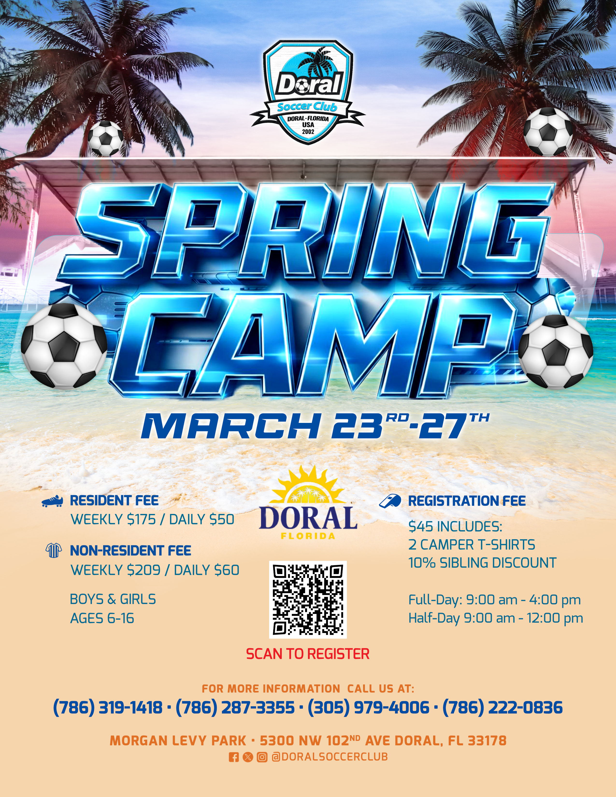 Doral Soccer Club Spring Camp 2026