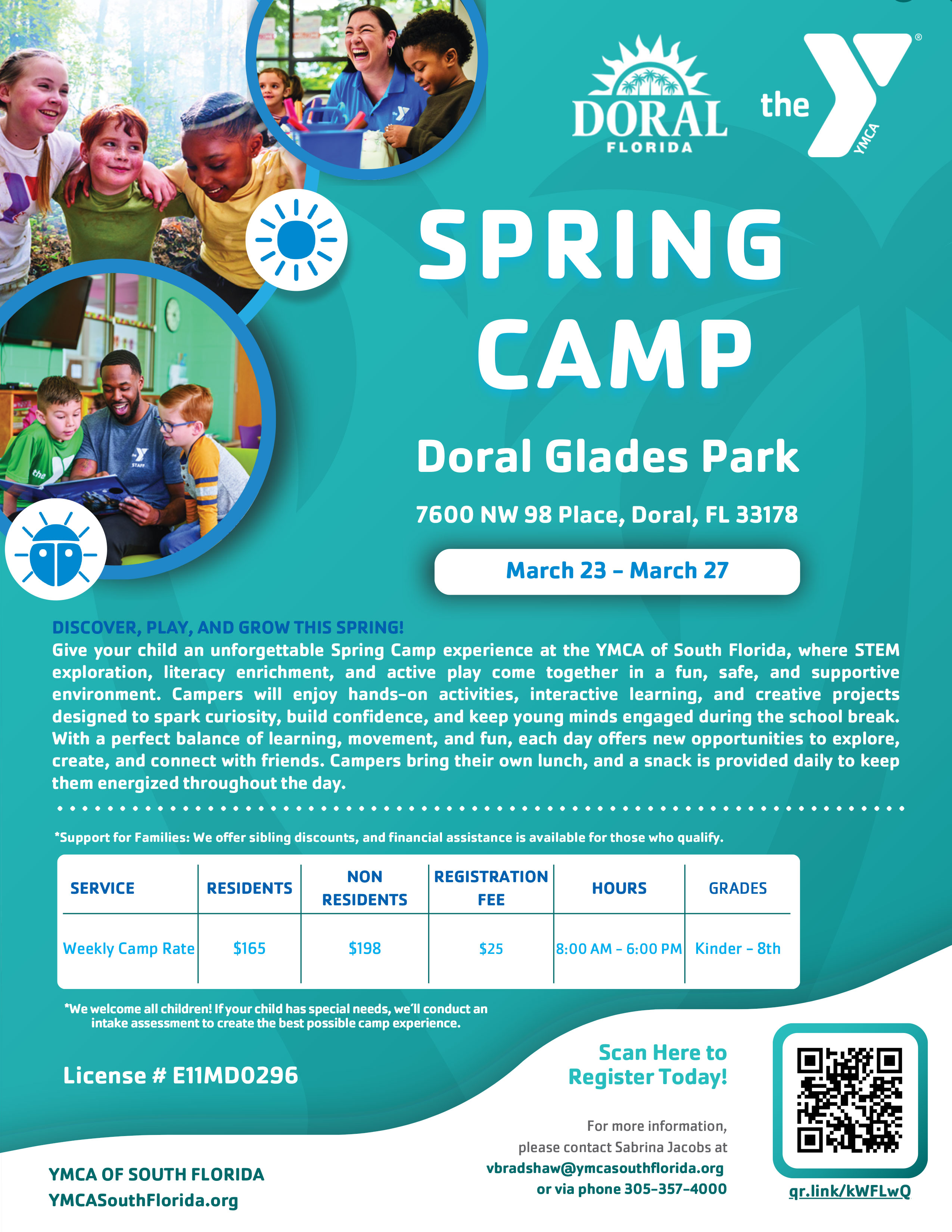 YMCA Spring Camp 2026