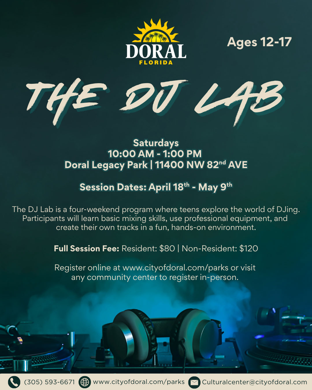 The DJ Lab Flyer