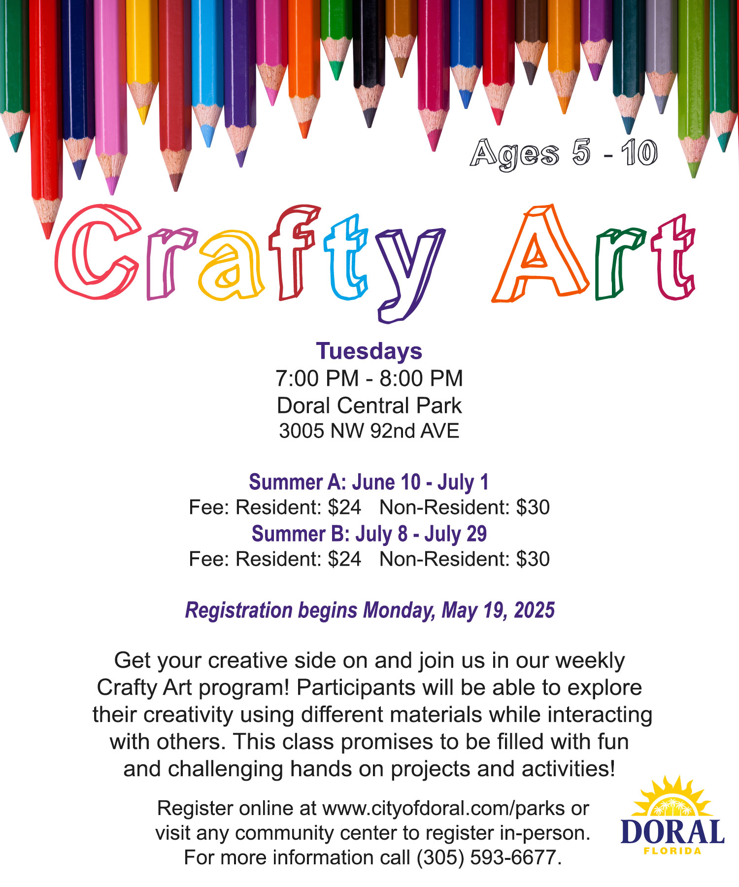 Crafty Art 2024 Fall Doral Legacy Park