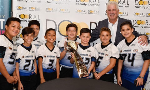 Youth Broncos Football Image