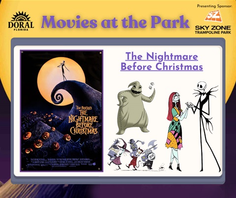 Movie at the Park - The Nightmare Before Christmas Image