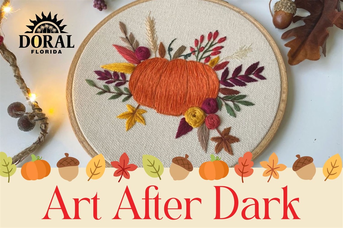 Art After Dark Workshop - Embroidery Workshop Image