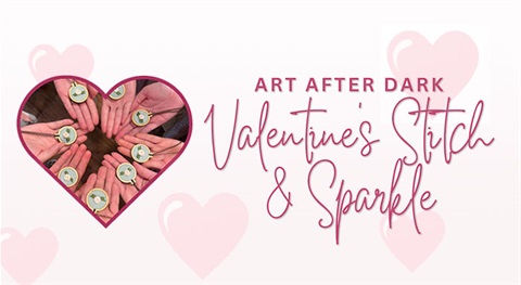 Art-After-Dark Valentine’s Stitch & Sparkle Image