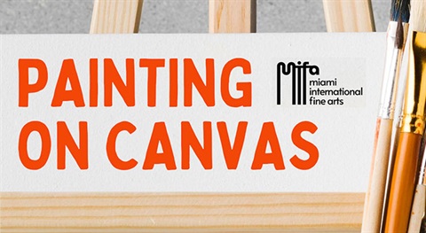 Painting on Canvas with MIFA Image