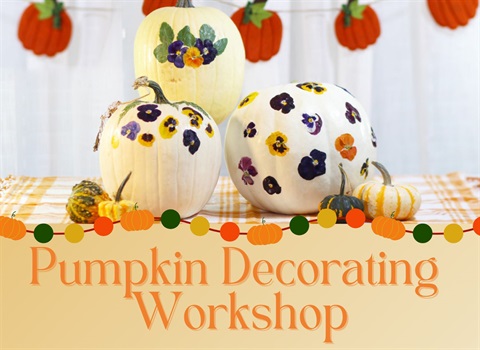 Pumpkin Decorating Workshop Image