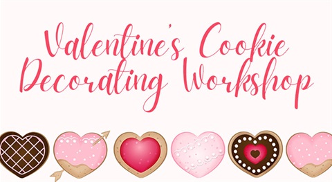Valentine’s Cookie Decorating Workshop Image