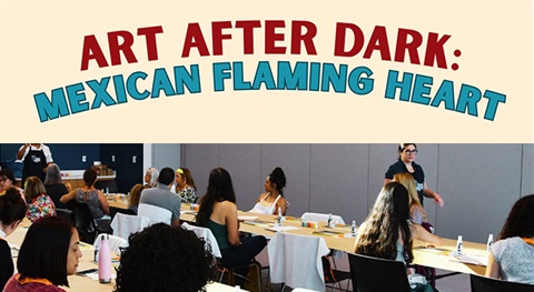 Art After Dark: Mexican Flaming Heart