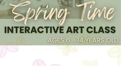 Spring Time Interactive Art Class Image