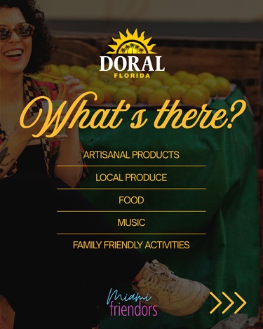 Doral's Seasonal Farmers Market Information