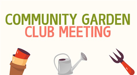 Community Garden Club Meeting Image