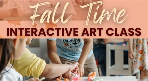 Fall Time Interactive Art Class Image