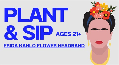 Frida Kahlo Flower Crown Workshop Image