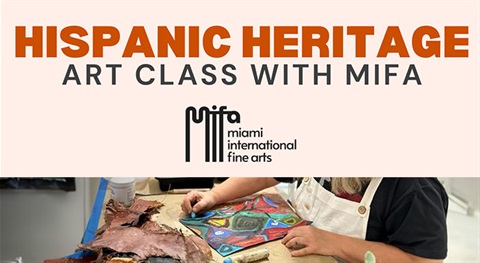 Hispanic Heritage Art Class with MIFA Image