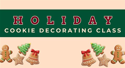 Holiday Cookie Decorating Class Image