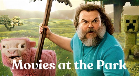 Movies at the Park Ft A Minecraft Movie Image