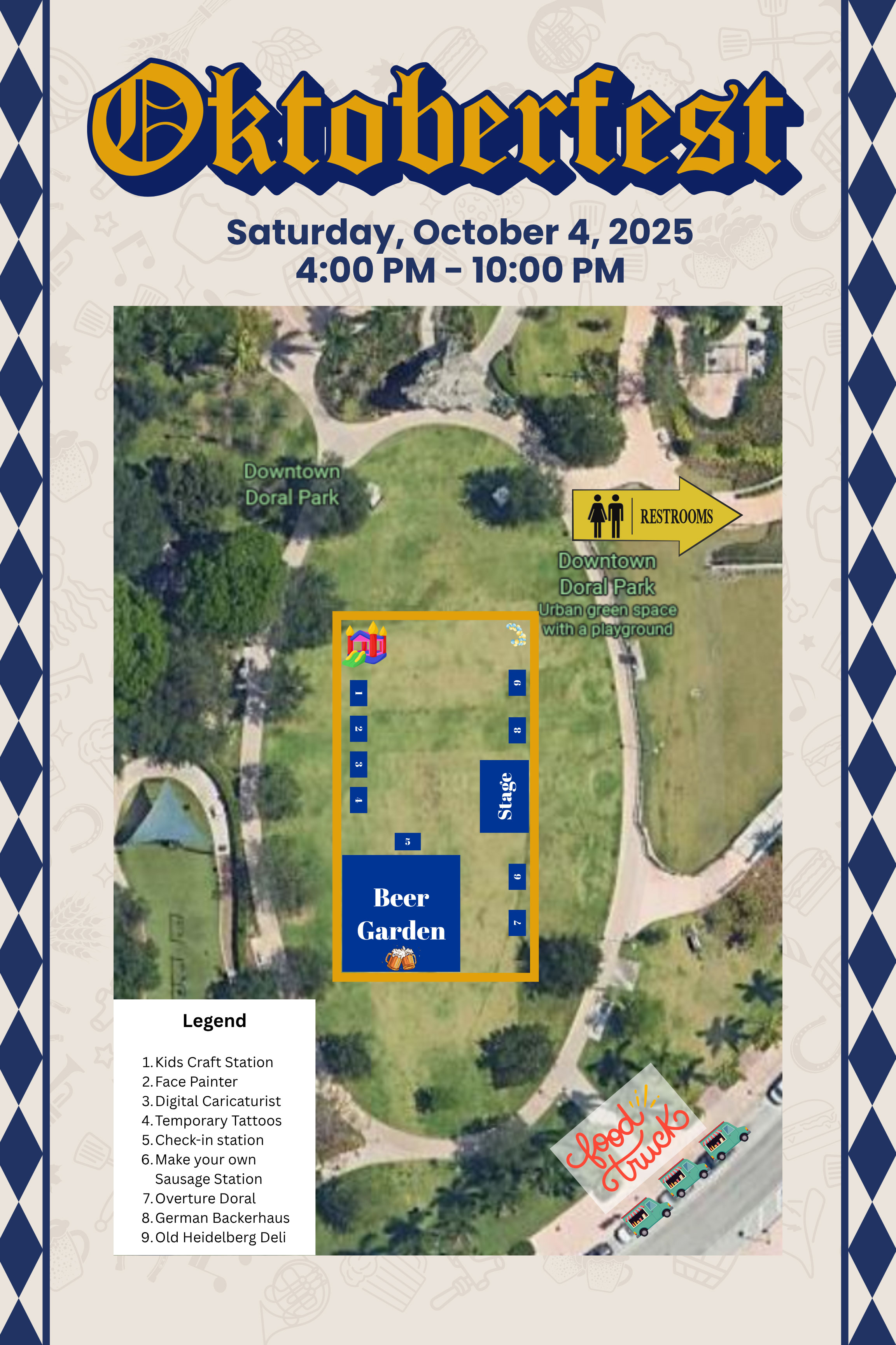 Oktoberfest Site Map