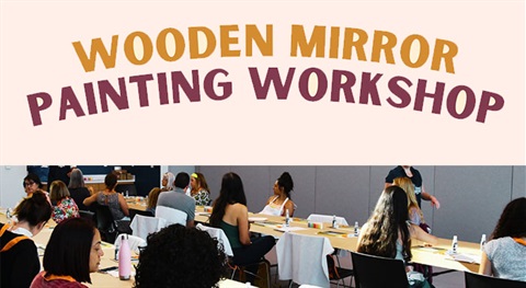 Wooden Mirror Painting Workshop Image