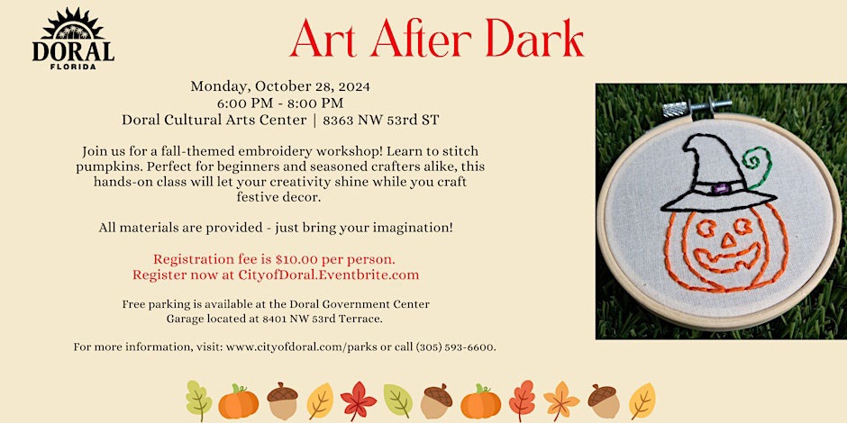 Art-After-Dark Embroidery