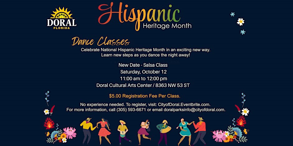 Hispanic Heritage Dance Class
