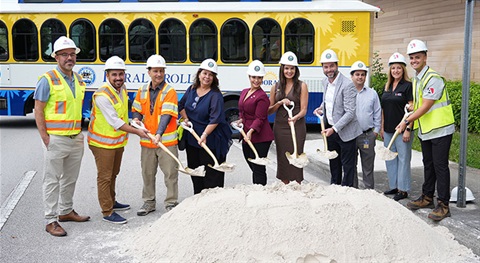 Doral Breaks Ground on New Trolley Shelters Image