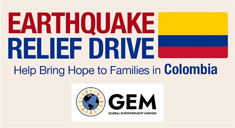 Earthquake Colombia Image