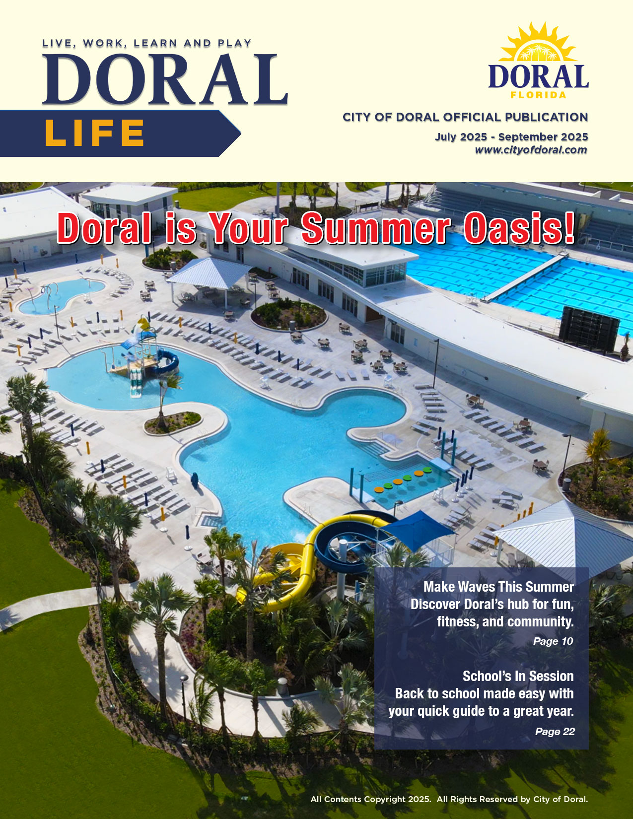 Doral Life Summer 25 cover