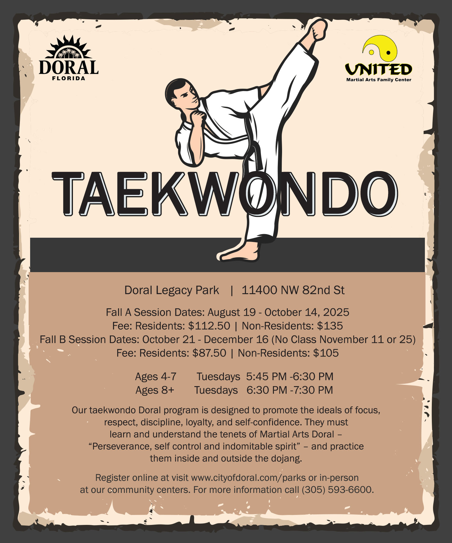 Taekwondo Spring 2025