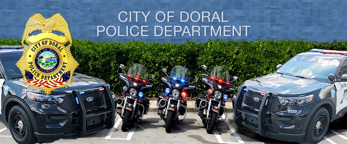 City of Doral Police Banner Image