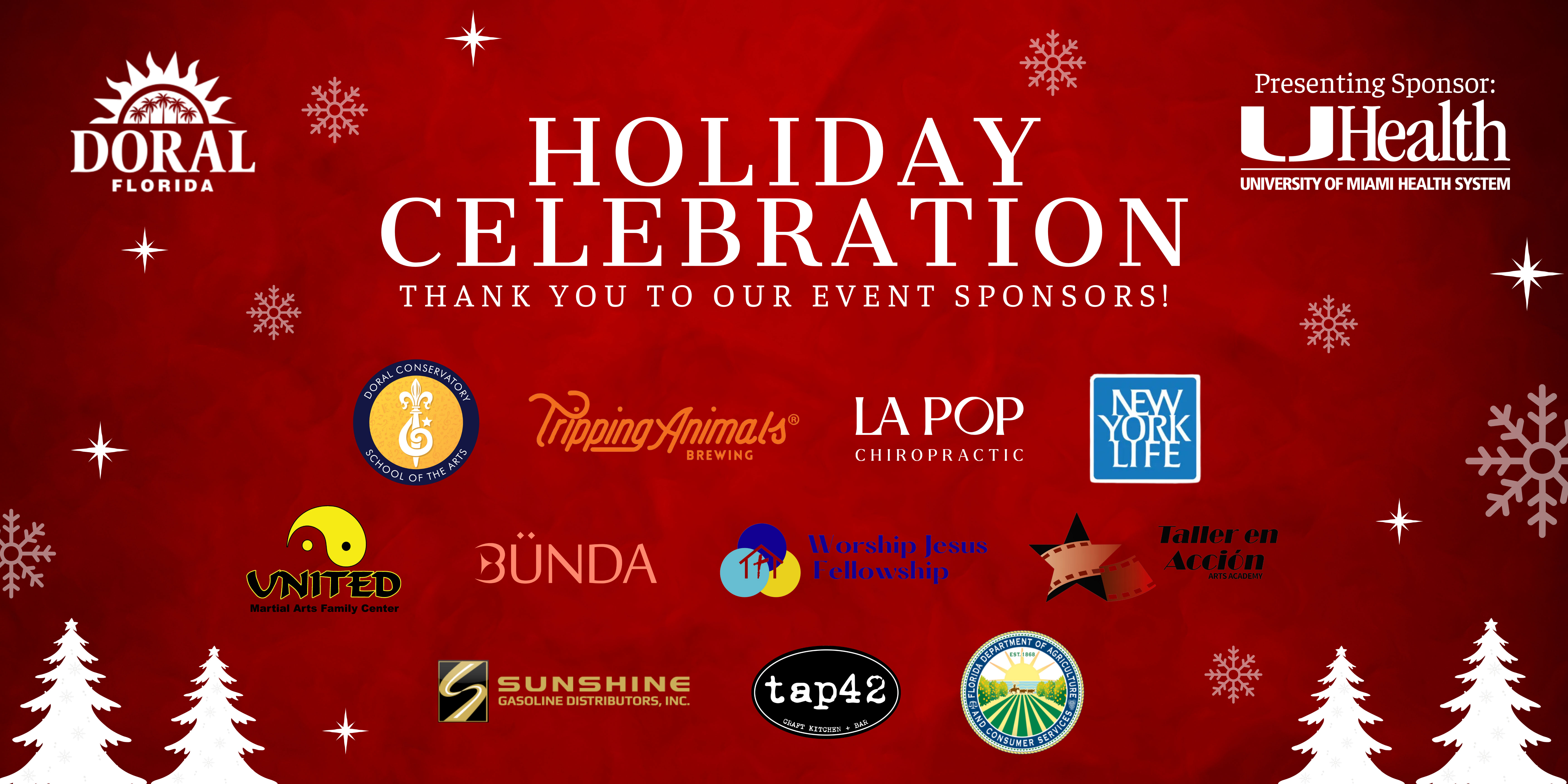 Holiday Celebration Sponsorship