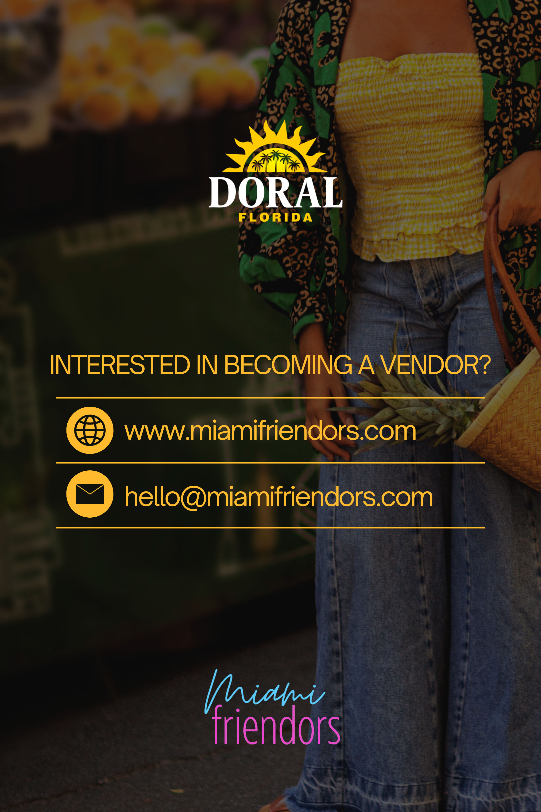 Doral's Seasonal Farmers Market Vendor