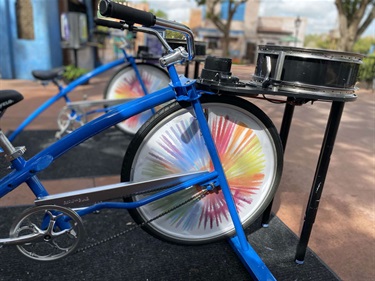 Spin-Art-Bike