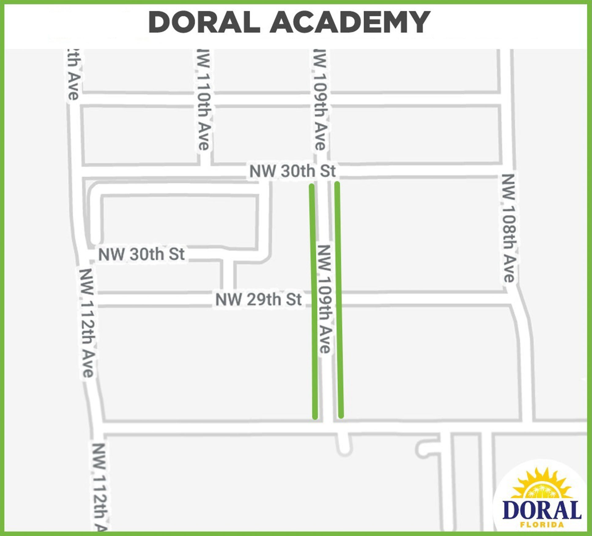 Doral Academy Map
