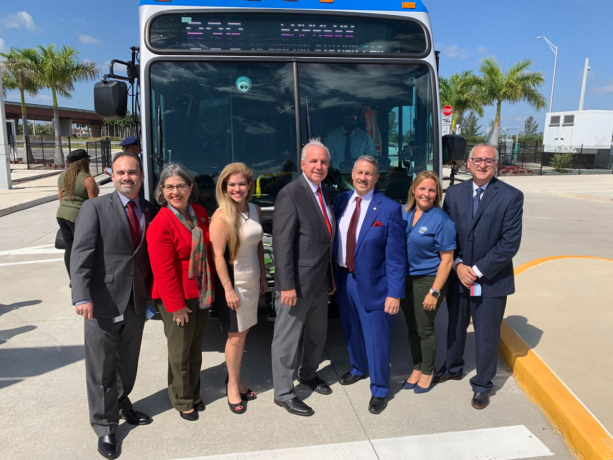 New Dolphin Station Park and Ride Opens Near Doral