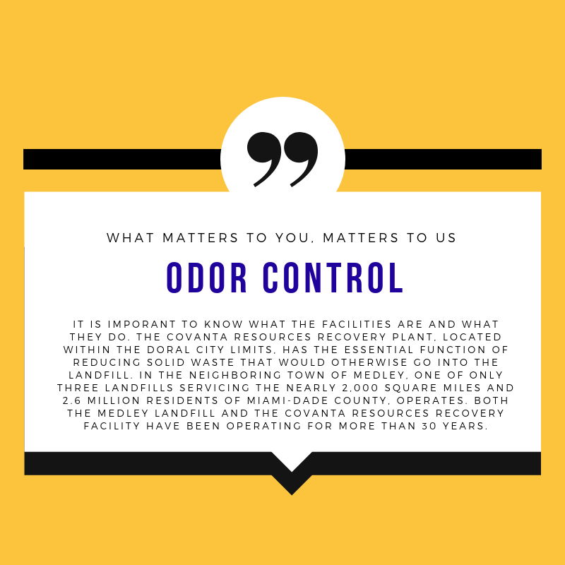 Odor Control Update