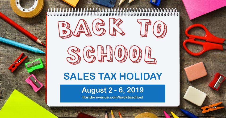 Back to School Tax Holiday