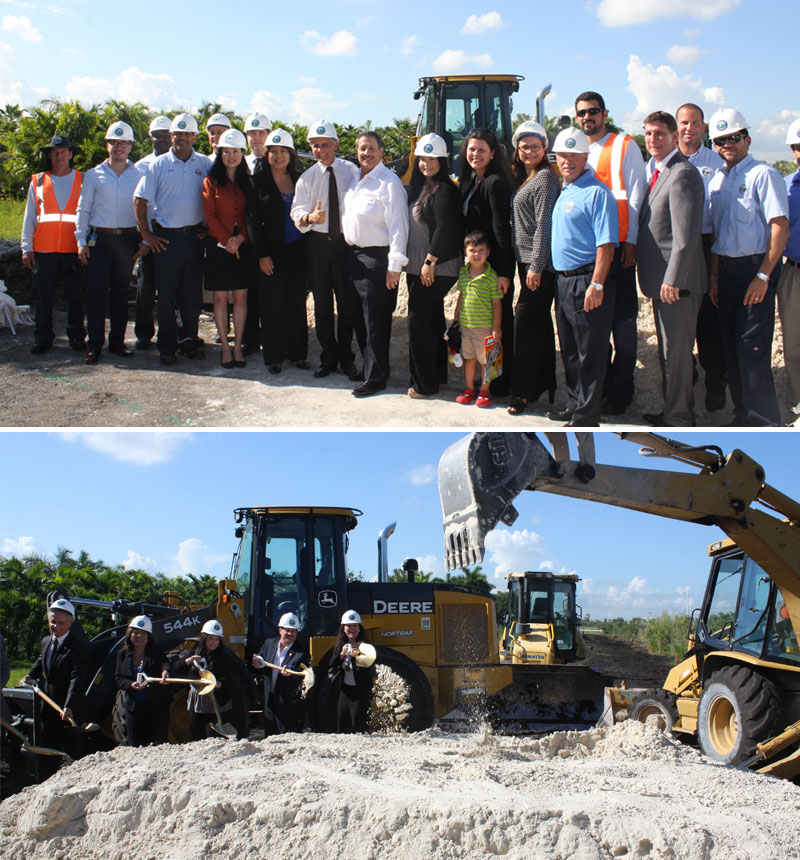 109th Ground Breaking Elected Officials and PW