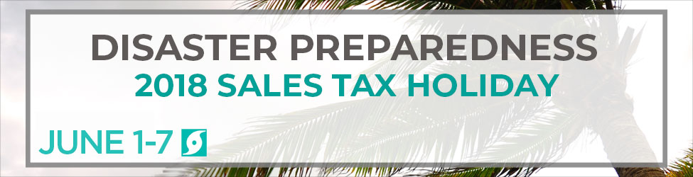 Disaster Preparedness Sales Tax Holiday