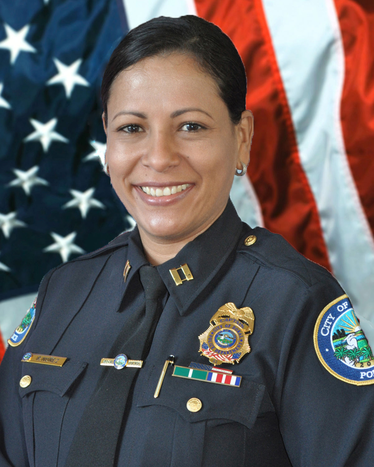 Us Police Badge Lieutenant Miami Police FL